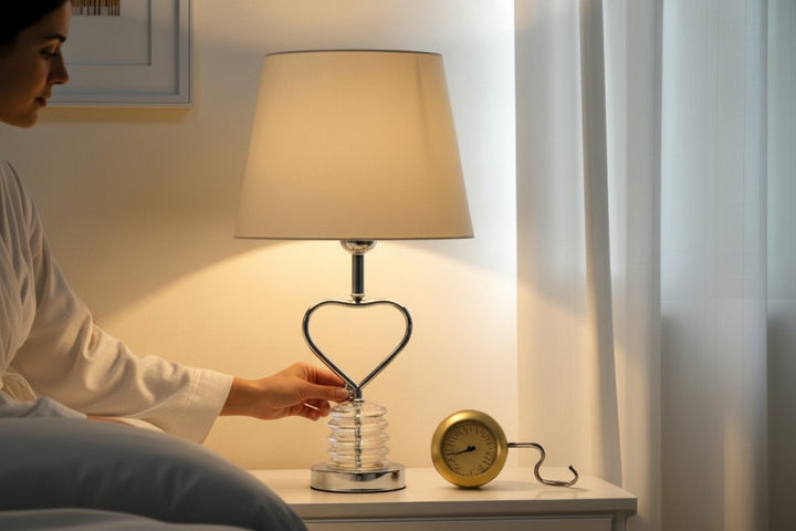 The Vesper Modern Brass Table Lamp