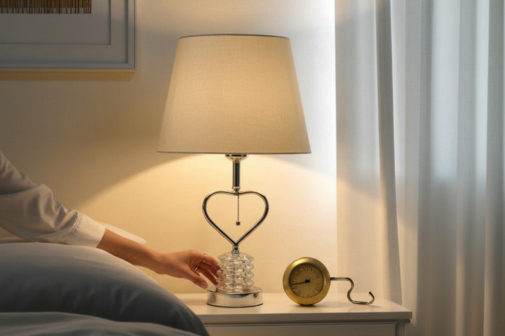 The Vesper Modern Brass Table Lamp