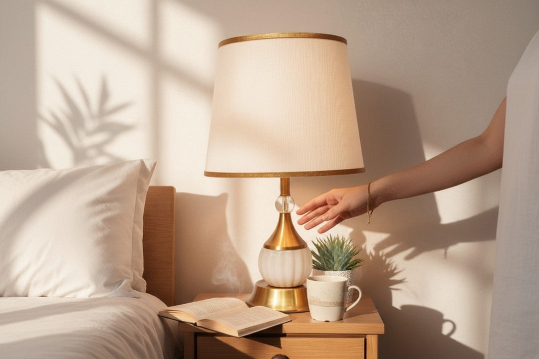 Astoria Polished Brass Table Lamp