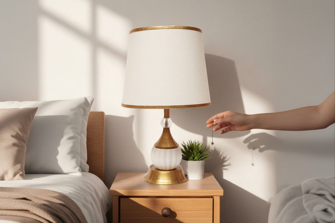 Astoria Polished Brass Table Lamp