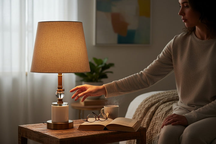 Carrington Ornate Side Table Lamp