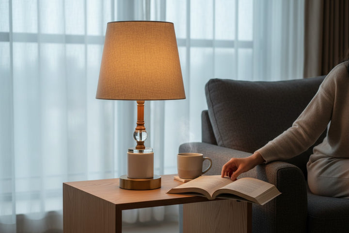 Carrington Ornate Side Table Lamp