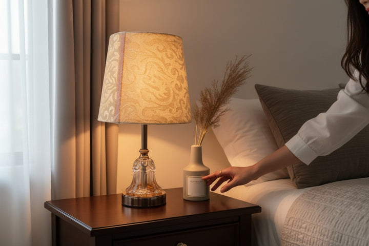 Lansdowne Polished Brass Pedestal Lamp