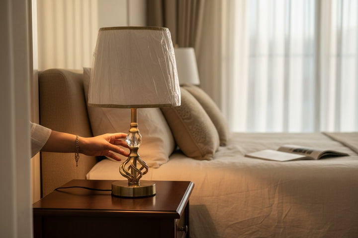 The Nola Petite Brass Glow Lamp