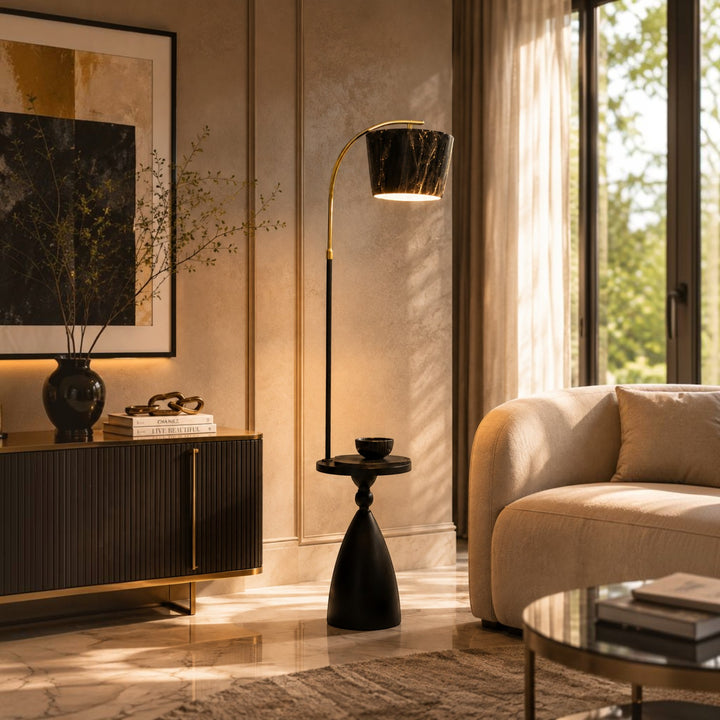 Arched Table Floor Lamp
