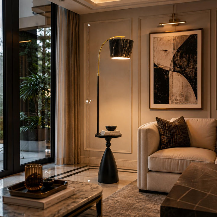 Arched Table Floor Lamp
