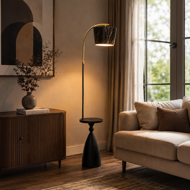 Arched Table Floor Lamp