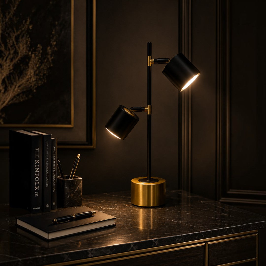 Modern Dual Focus Table Lamp