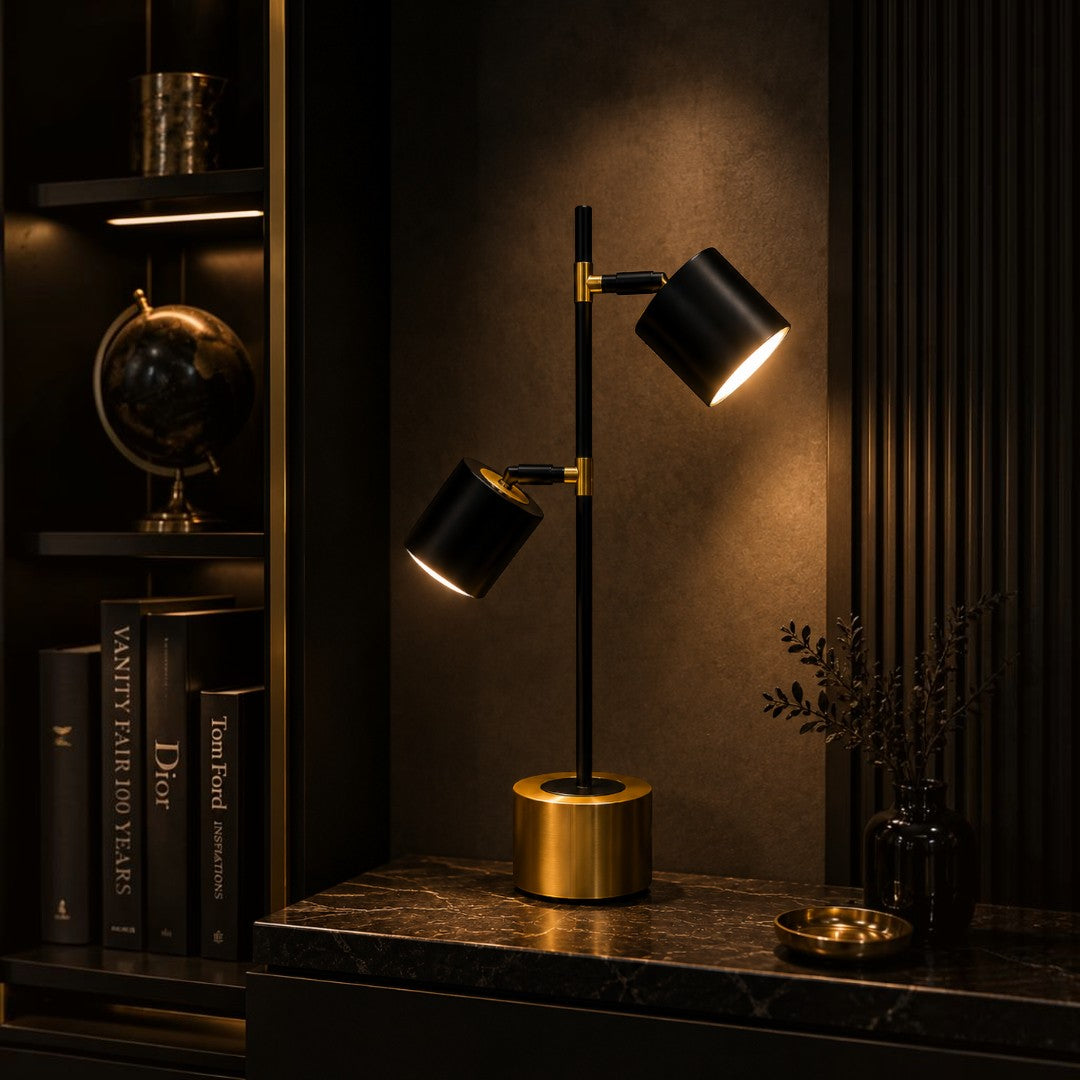 Modern Dual Focus Table Lamp