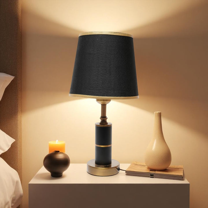 Ellington Brushed Brass Side Table Lamp