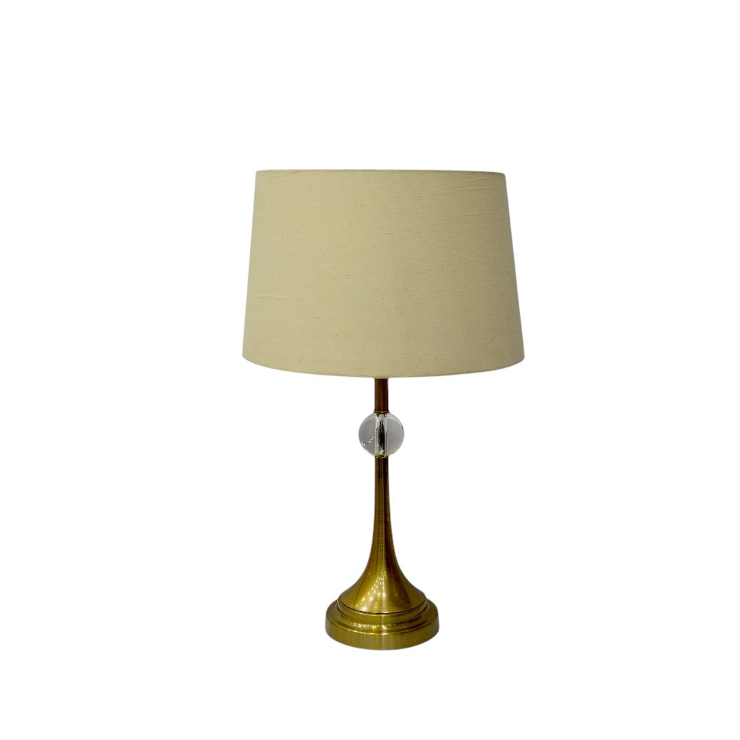 Isla Brass Orb Side Table Lamp