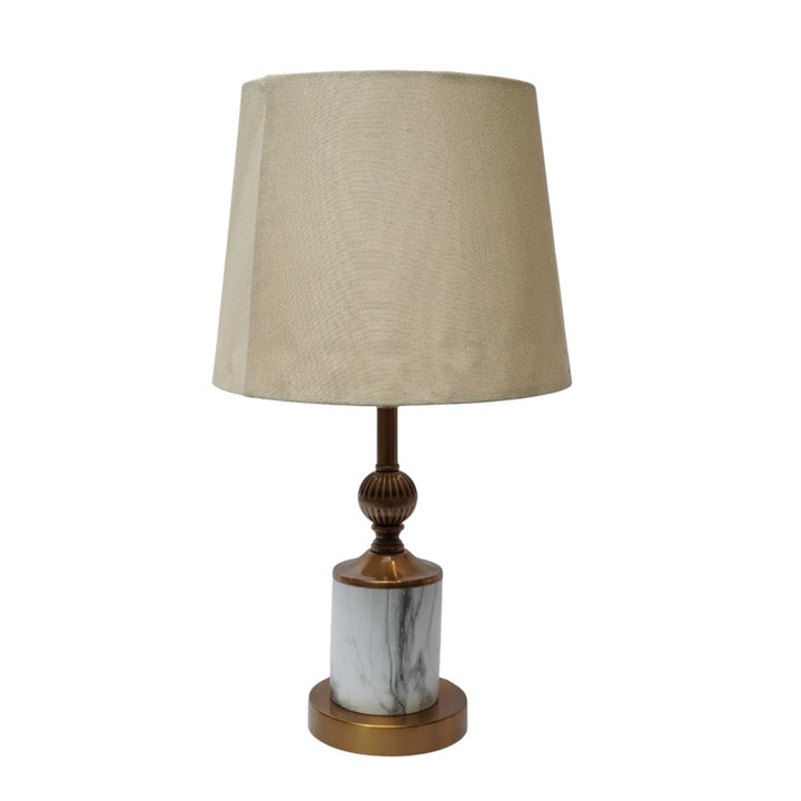 Thorpe Hammered Brass Table Lamp
