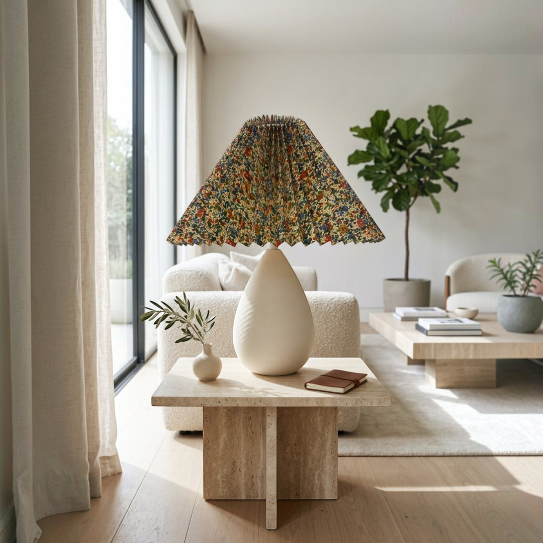 Modern Ceramic Droplet Shaped Table Lamp