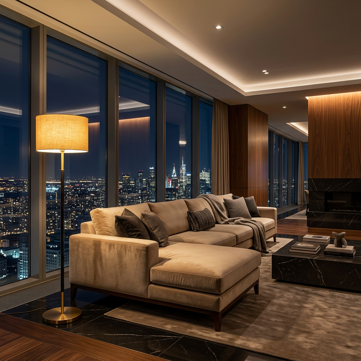 Eclipse Modern Floor Lamp