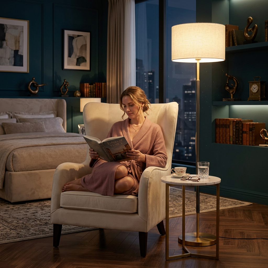 Eclipse Modern Floor Lamp