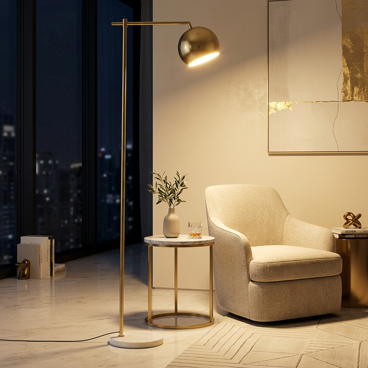Aurora Grace Arc Floor Lamp