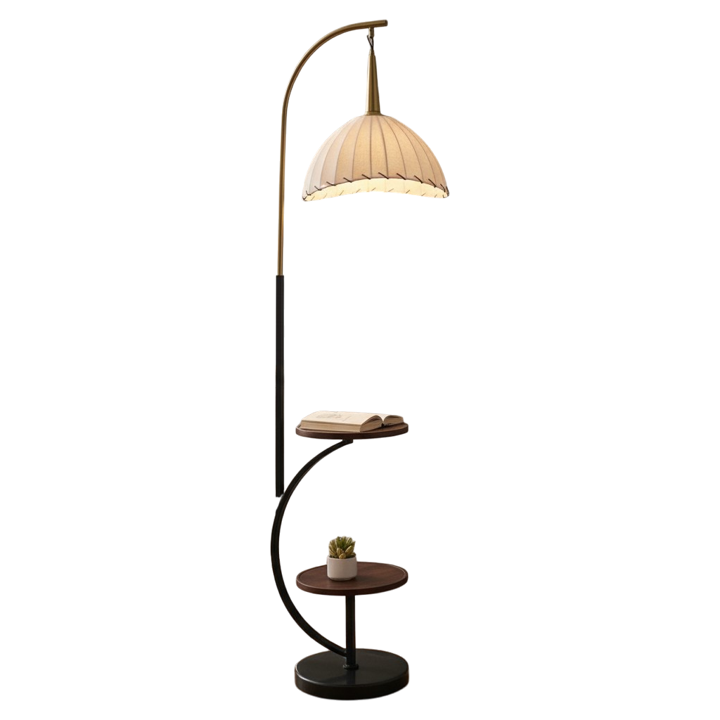 AuraGlow Contemporary Floor Lamp