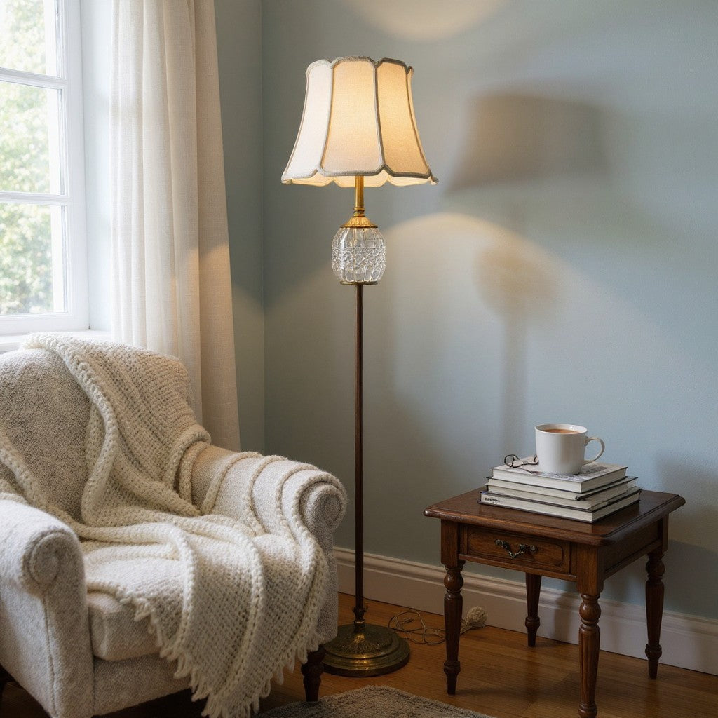 Royal Regal Ceramic Floor Lamp