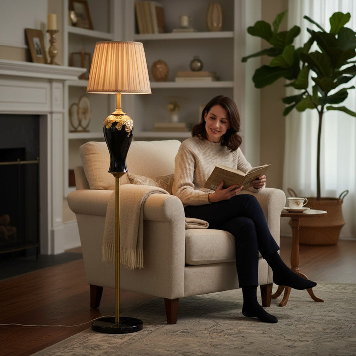 Imperial Noir Floor Lamp