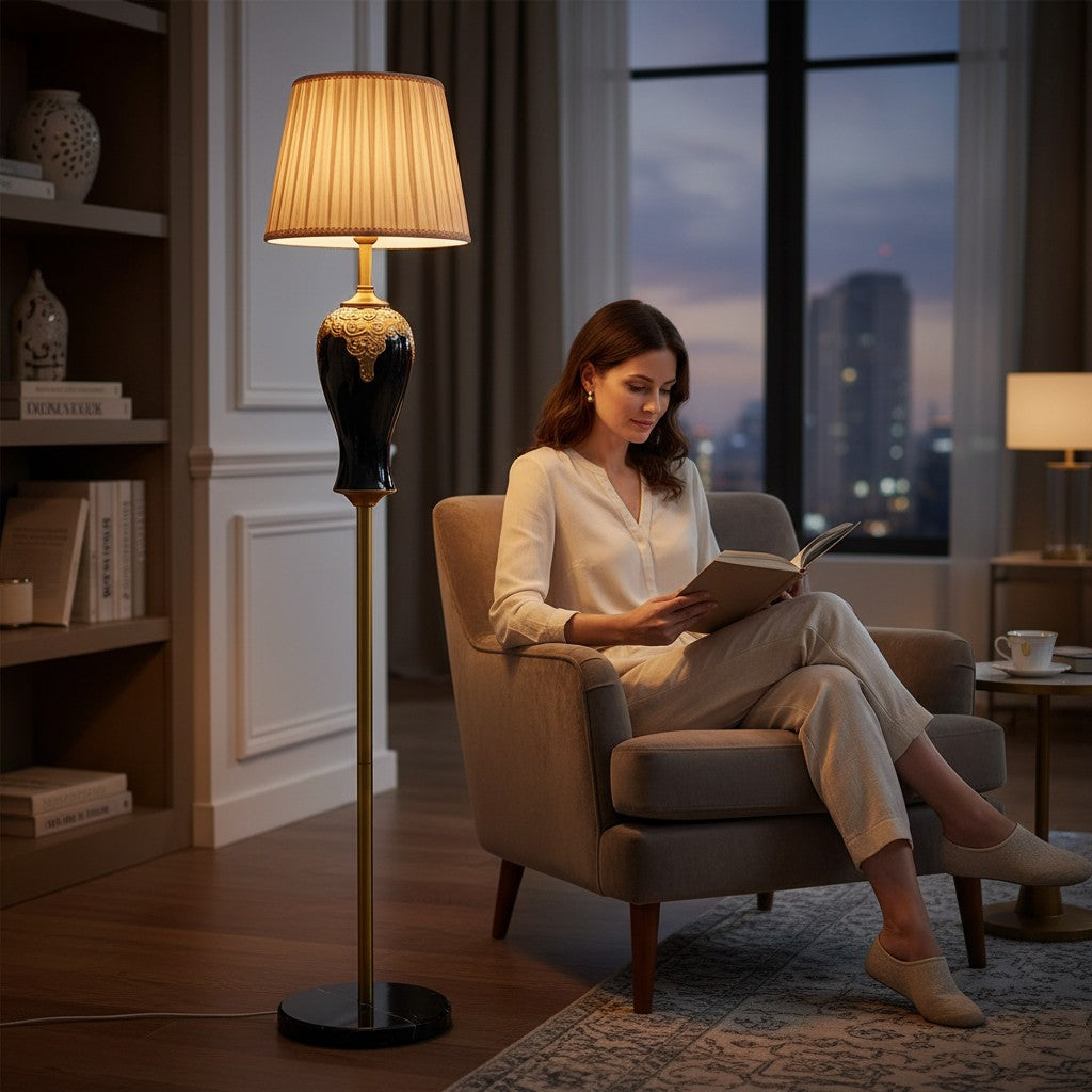 Imperial Noir Floor Lamp