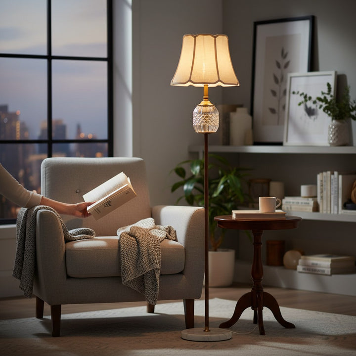 Royal Regal Ceramic Floor Lamp