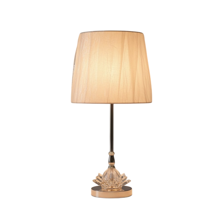 The Thalia Arched Brass Table Lamp