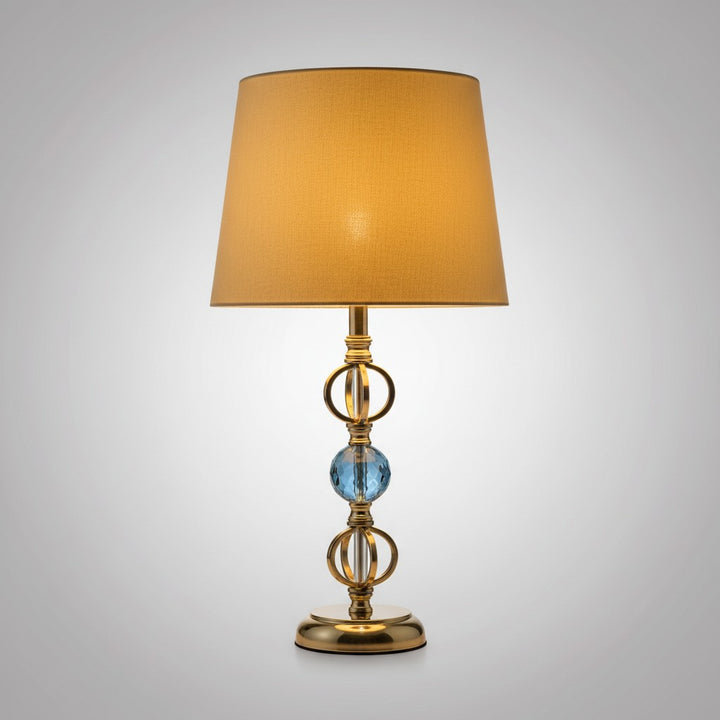 Alina Modern Brass Side Table Lamp