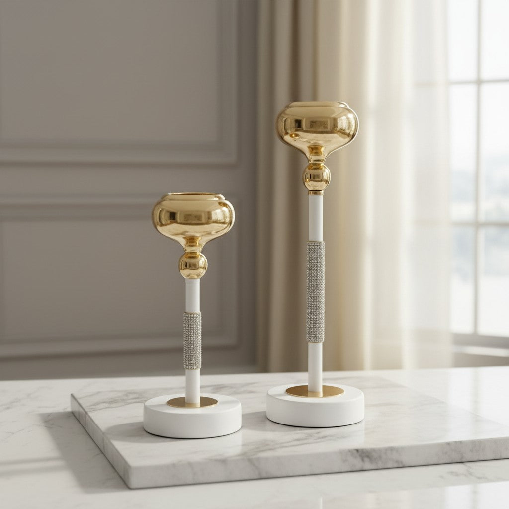 Pure Line Modern Metal Candle Stand
