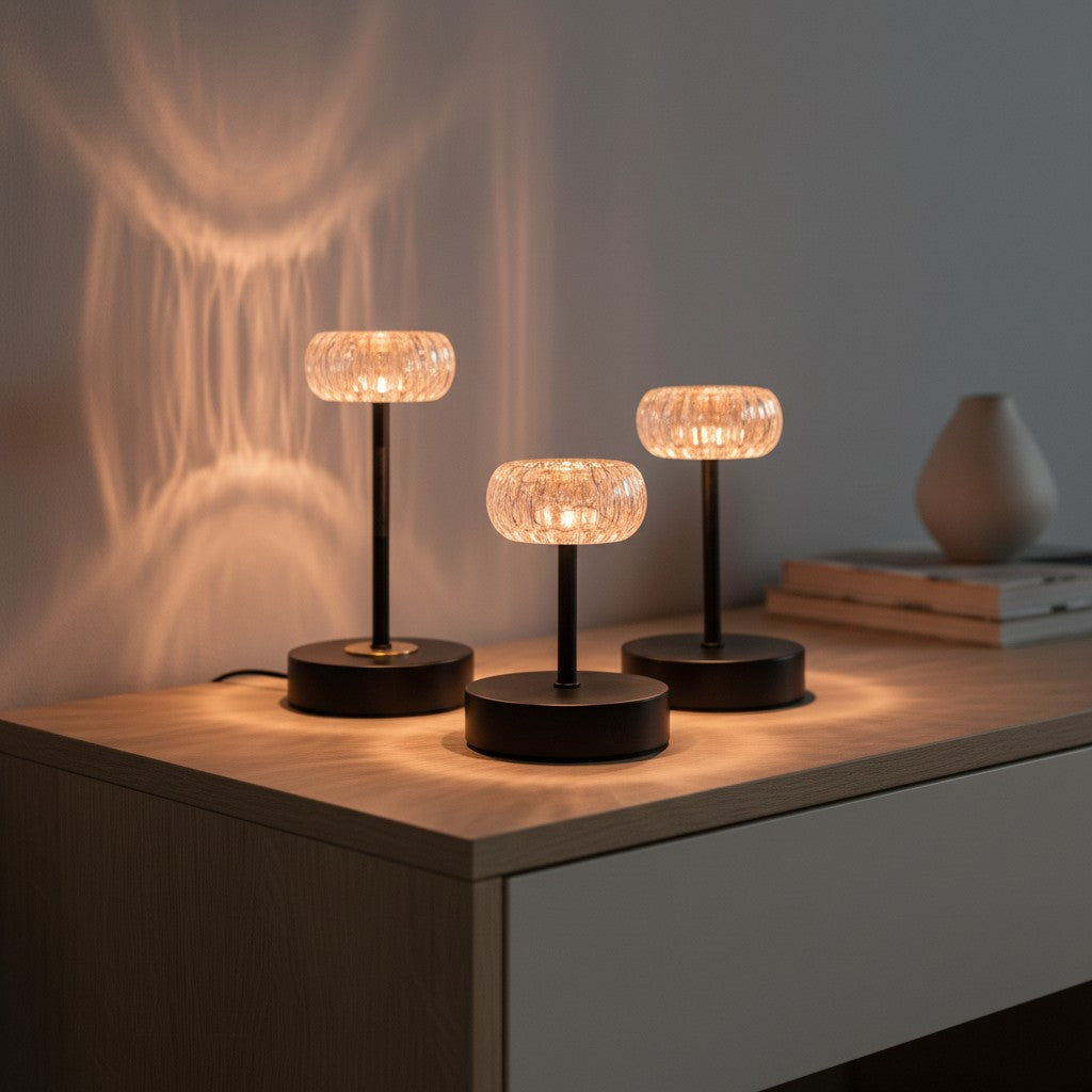 Black Metallic Candle Stand
