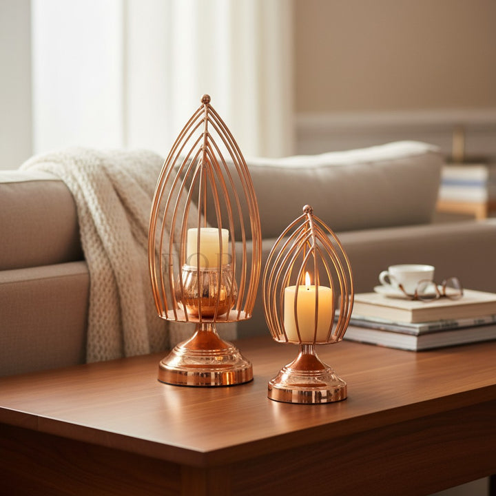 Golden Majesty Candle Stand