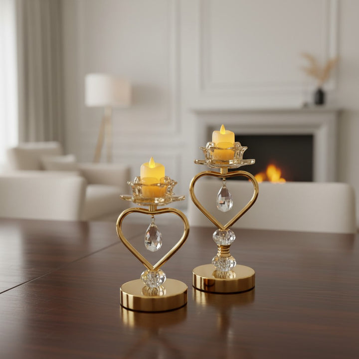 Vintage Sparkle Candle Holder