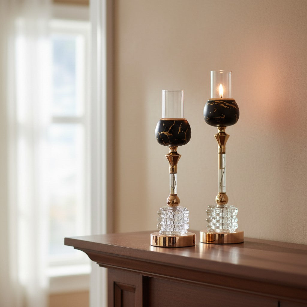 The Crowned Ember Candle Holder