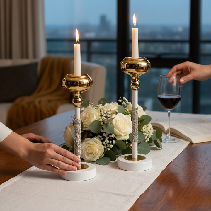 Pure Line Modern Metal Candle Stand