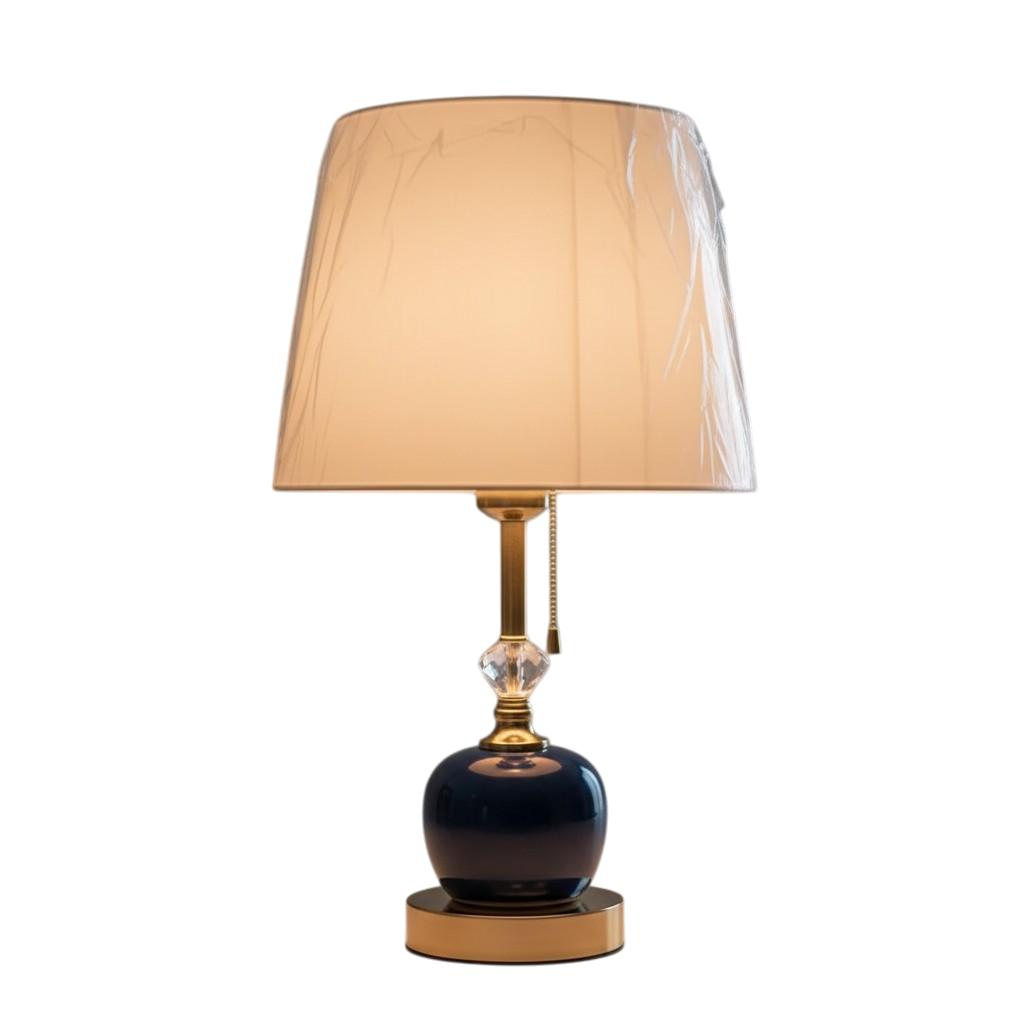 The Marais Artisan Brass Column Lamp