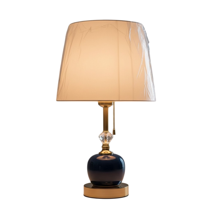 The Marais Artisan Brass Column Lamp