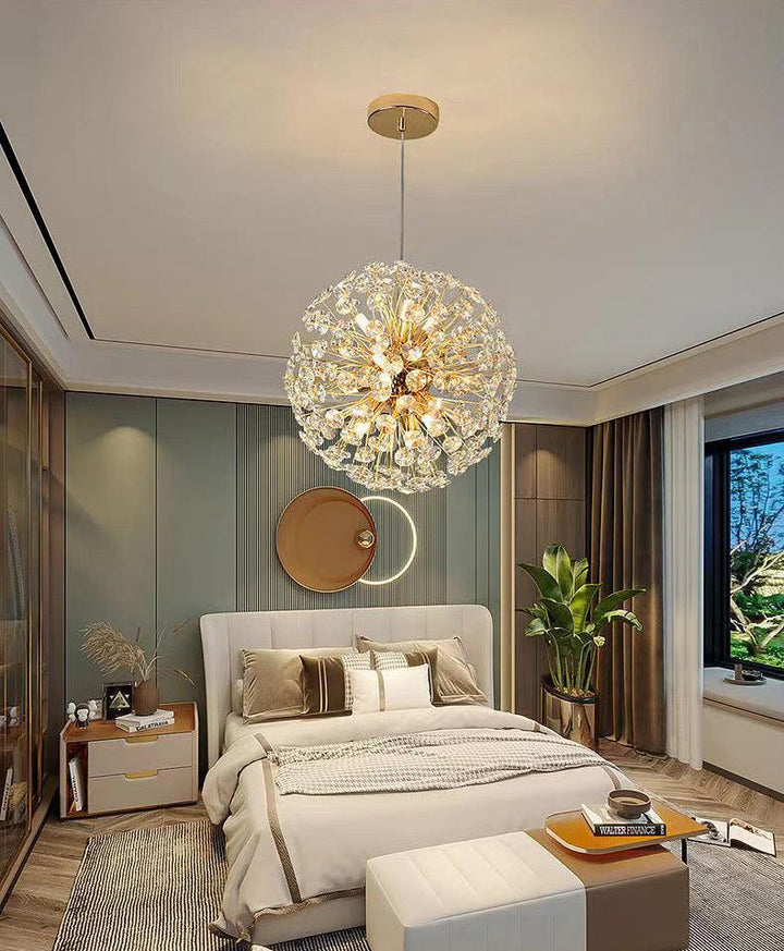 Pandora Round Metallic Chandelier