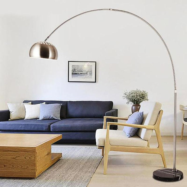 Silver Nexus Arch Floor Lamp (3 Sizes Available)