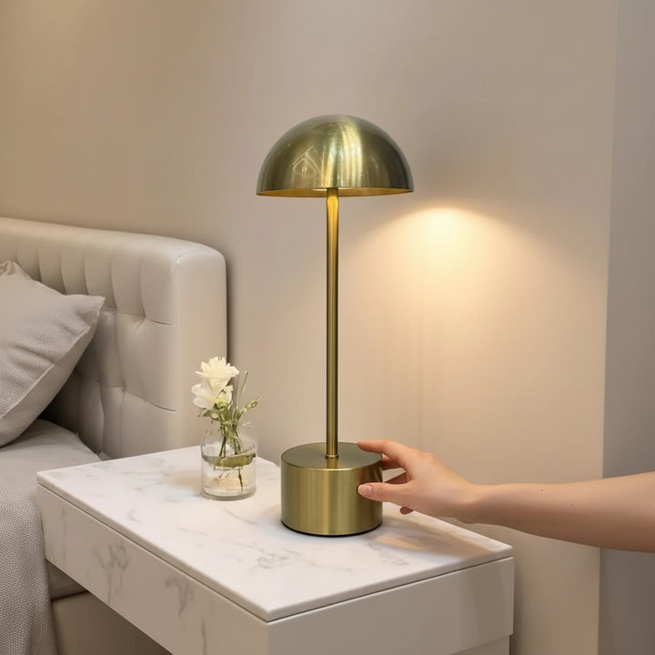 Luxora Metallic Glow LED Table Lamp