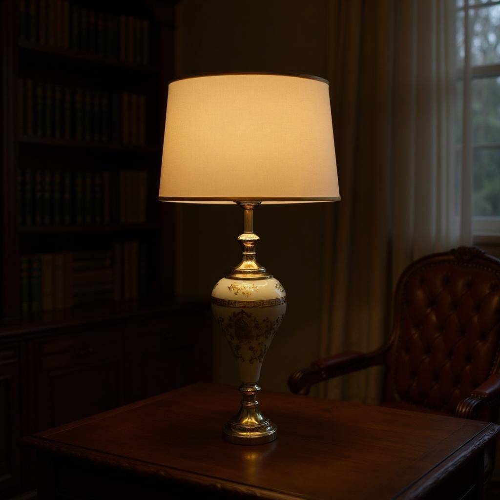 Versace Luna Luxe Side Table Lamp