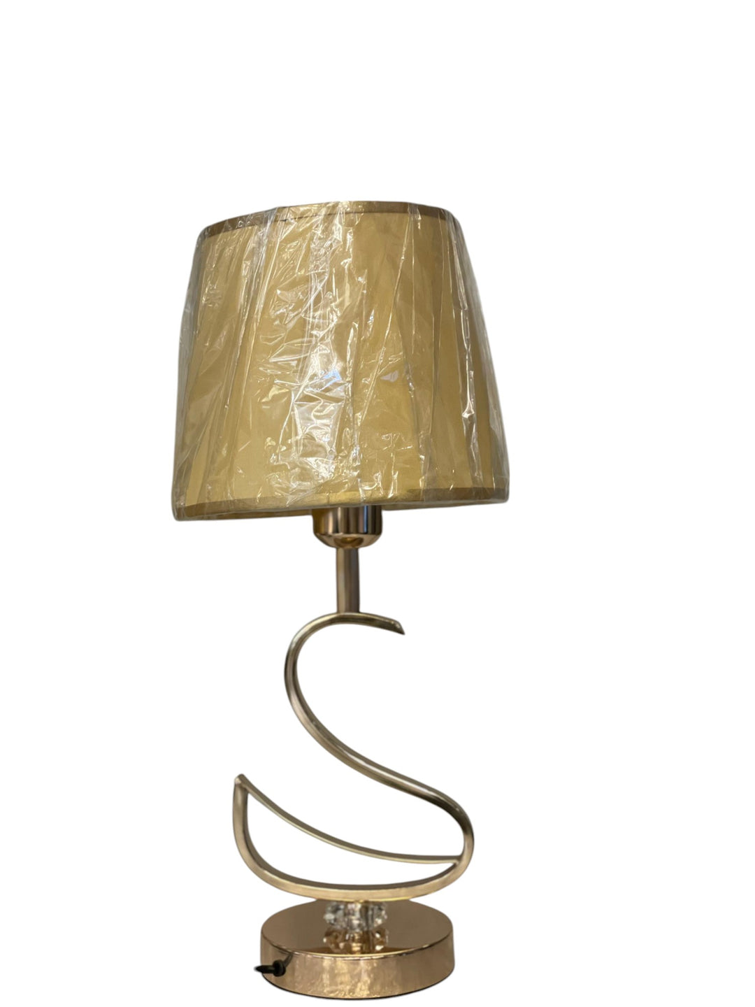 Solara Brushed Shine-Gold Table Lamp