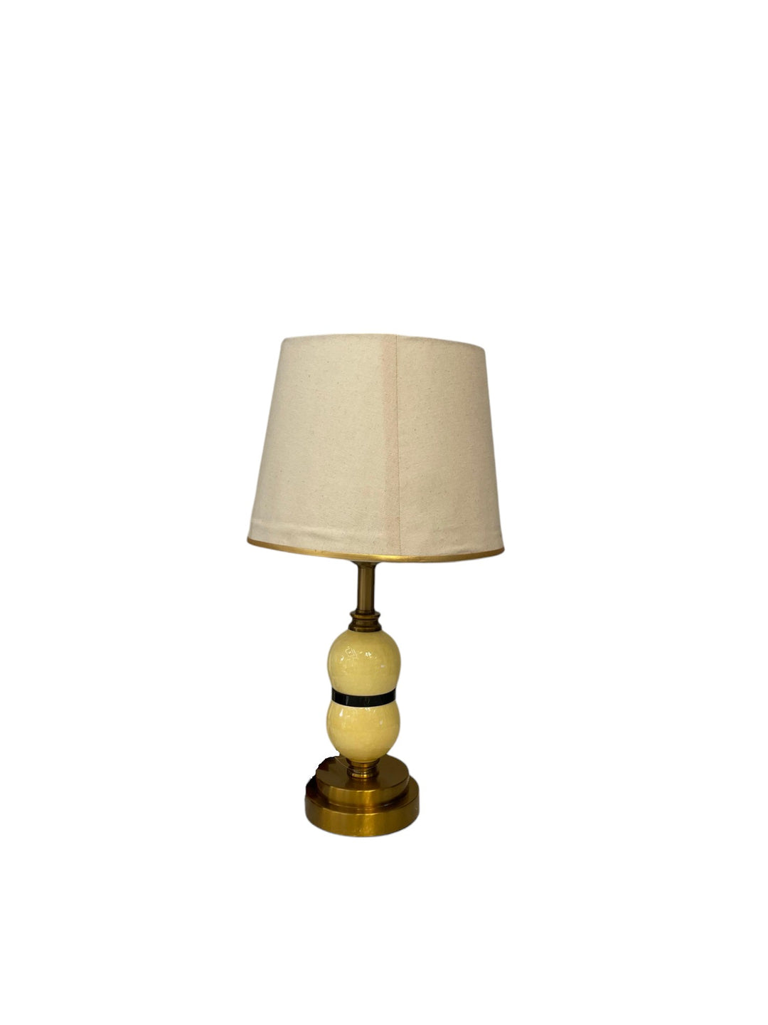 The Bellamy Sculpted Brass Art Lamp
