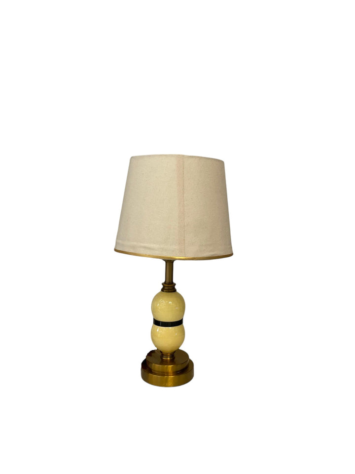 The Bellamy Sculpted Brass Art Lamp
