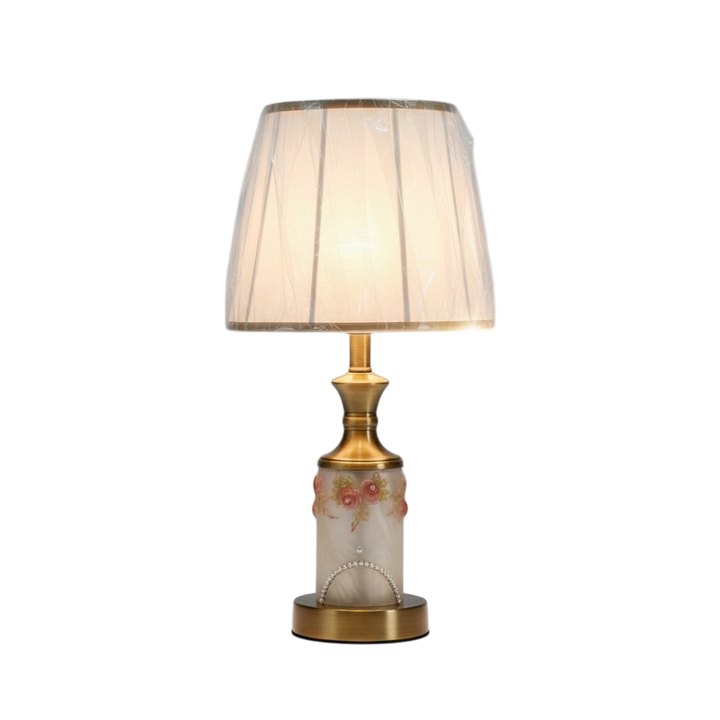 The Barrow Ridge Rustic Brass Lamp