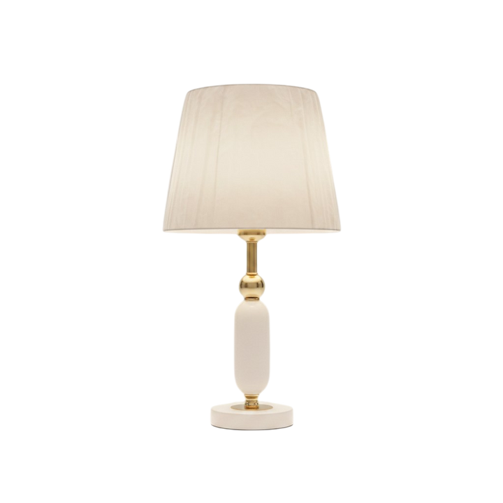The Elowen Curved Brass Bloom Lamp