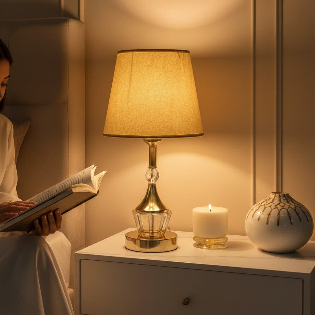 Ellis Grand Hotel Brass Table Lamp