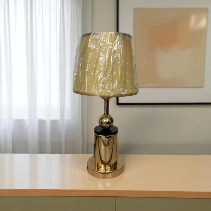 Orion Tiered Brass Table Lamp