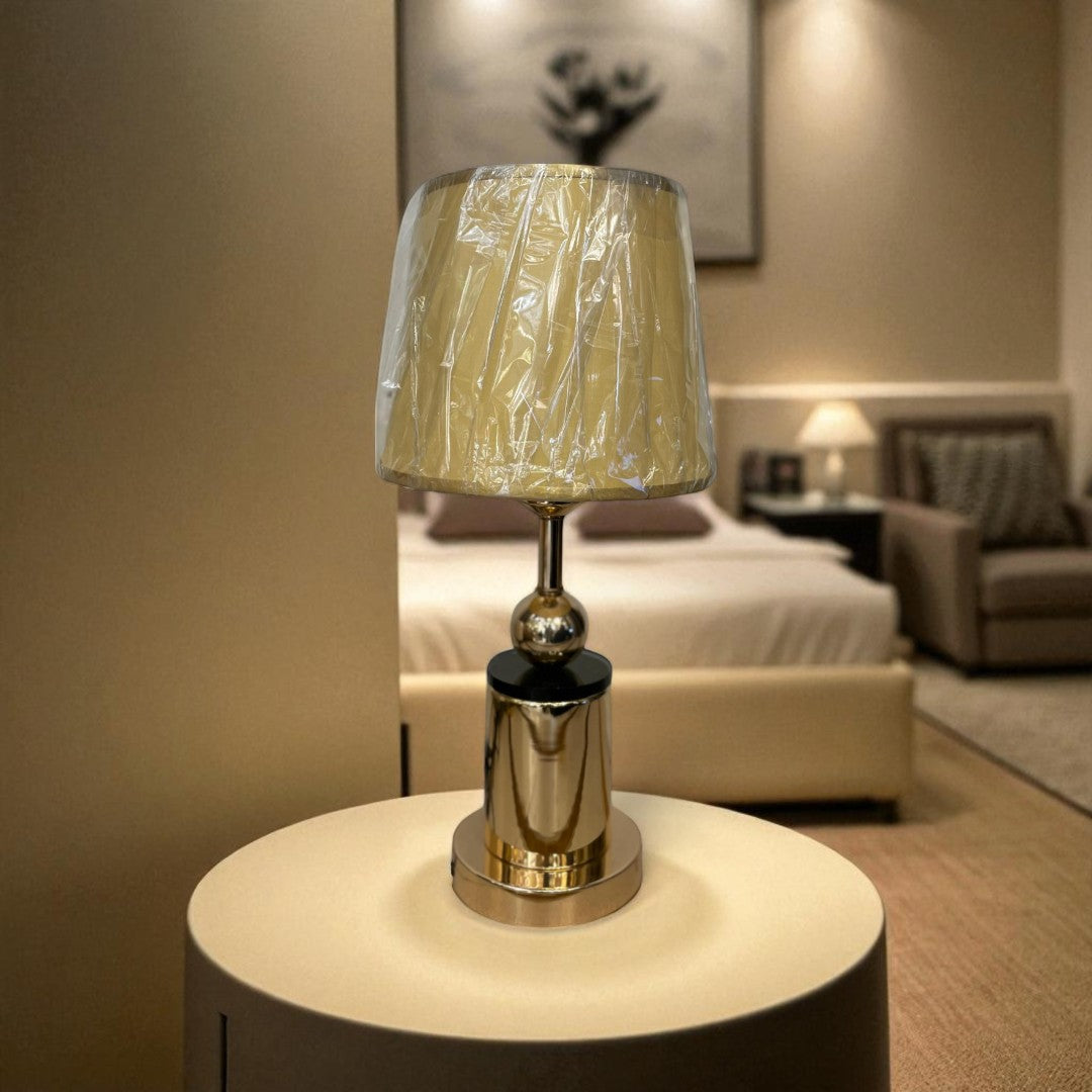 Orion Tiered Brass Table Lamp