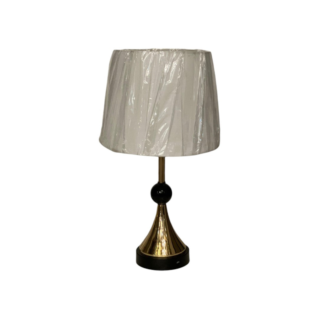 Rhea Brass Side Table Lamp
