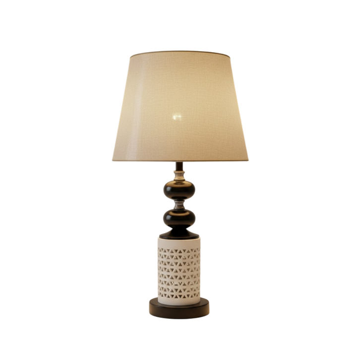 The Mistic Ivory Ceramic Table Lamp