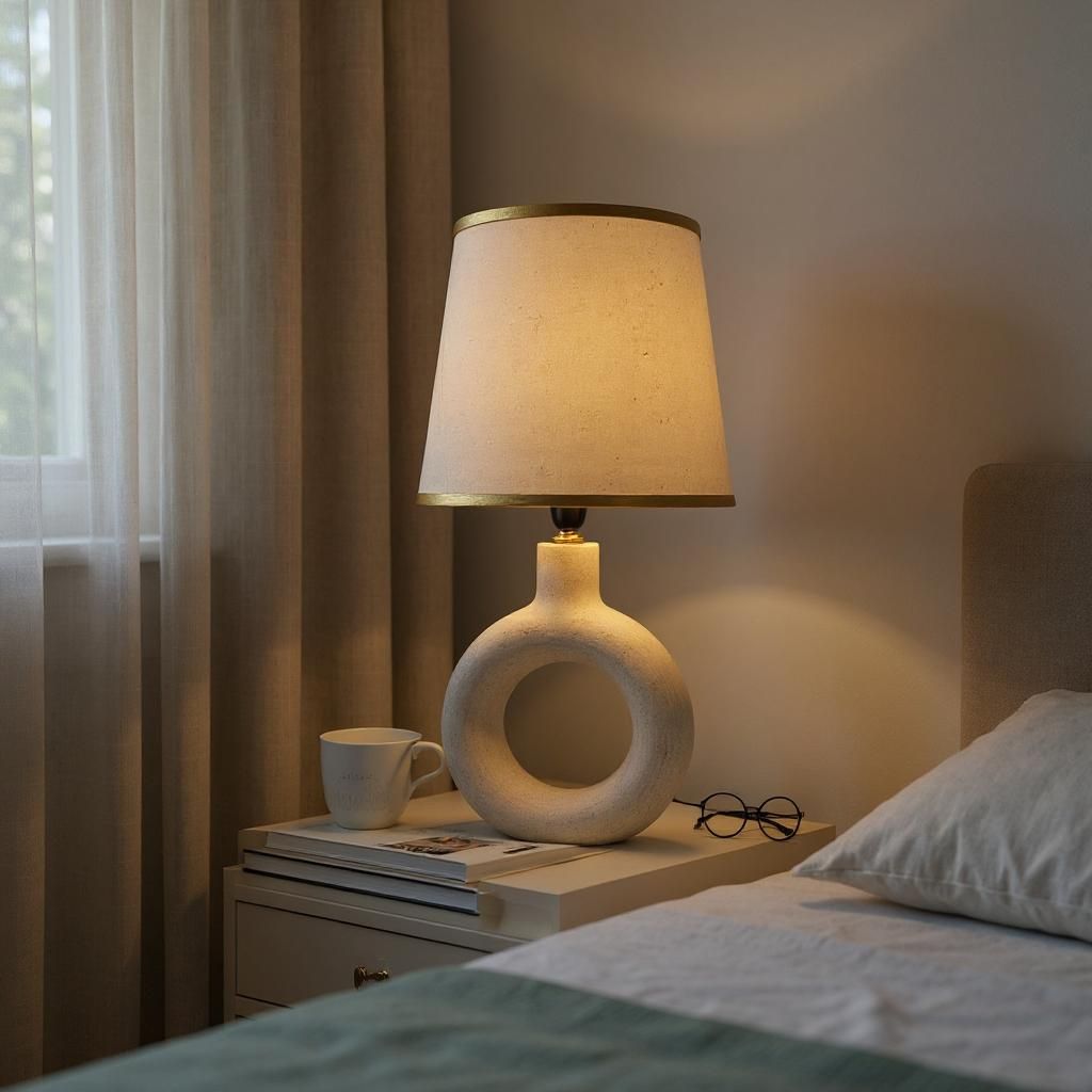 Elegant Nordic Side Table Lamp